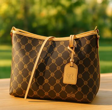 Designer-Inspired Monogram Tote Limited Time Offer