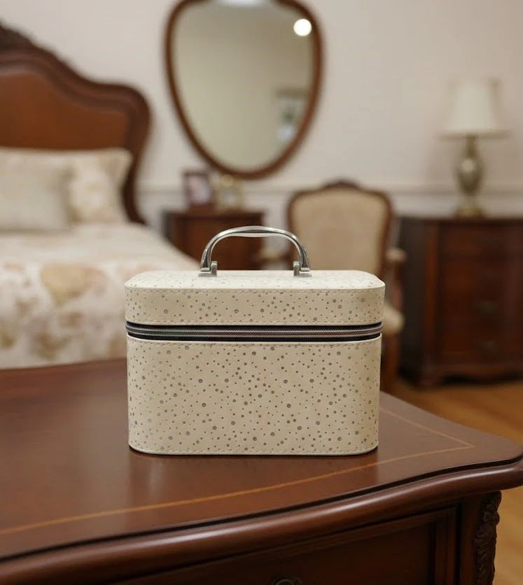 Makeup Organizer Bag with Handle
