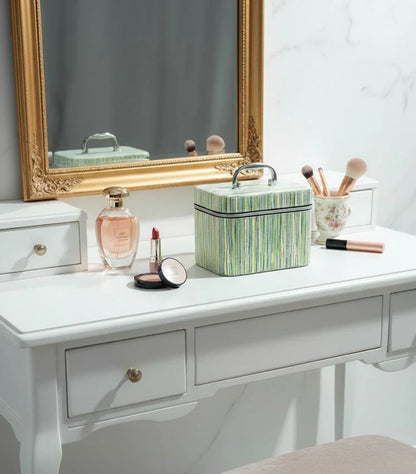 Striped Pattern Makeup Case